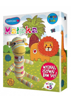 Skarpetkowe zwierzaki Małpka