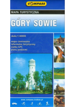 Góry Sowie mapa turystyczna