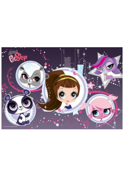 Puzzle 160 Littlest Pet Shop Gwiazdy
