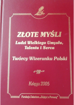 Zote Myśli Ludzi Wielkiego Serca umysłu Księga 5