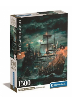 Puzzle 1500 Compact The Pirates Ship