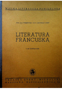 Literatura Francuska 1933 r.