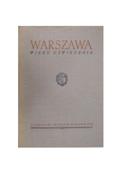 Warszawa wieku oświecenia