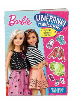 Barbie Ubieranki naklejanki