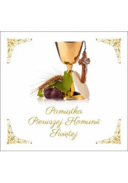 Pamiątka Pierwszej Komunii Świętej