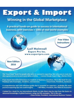 Export & Import - Winning in the Global Marketplace