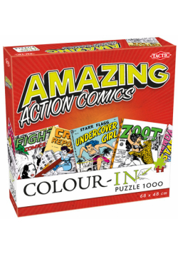 Action Comics Color-In puzzle do kolorowania 1000 elementów