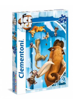 Puzzle SuperColor 104 Epoka Lodowcowa
