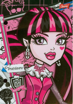 Wkłady do segregatora A6 Monster High 20 sztuk