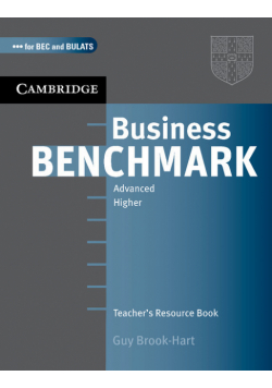 Business Benchmark Advanced Teacher's Resource Book