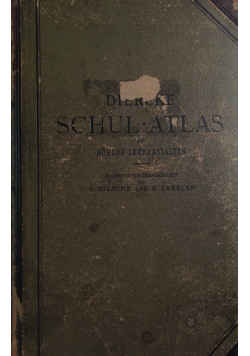 Diercke Schul-Atlas, 1909 r.