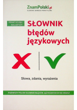 Słownik błedów językowych