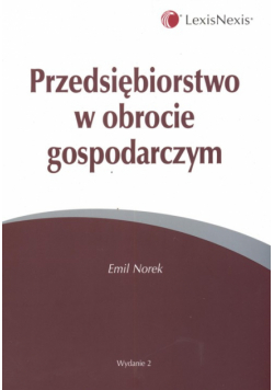 Przedsiębiorstwo w obrocie gospodarczym