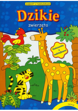 Dzikie zwierzęta Zabawy z naklejkami