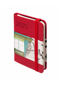Kalendarz 2025 Awangarda A7 TDW czerwony