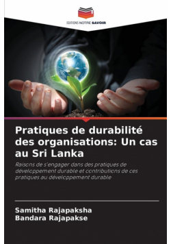 Pratiques de durabilité des organisations