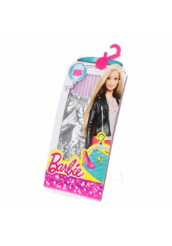 Barbie Ubranko spódniczka dla Barbie srebrna