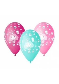 Balony Premium Księżniczki 5 sztuk