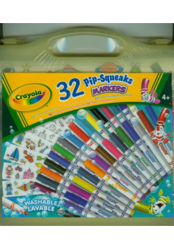 Mini markery Crayola w walizce 32 szt
