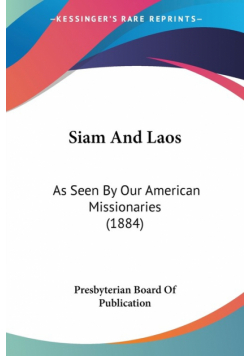 Siam And Laos