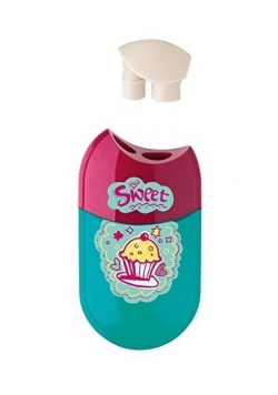 Temperówka podwójna z gumką Cupcake FABER CASTELL