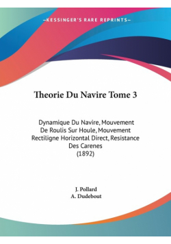 Theorie Du Navire Tome 3