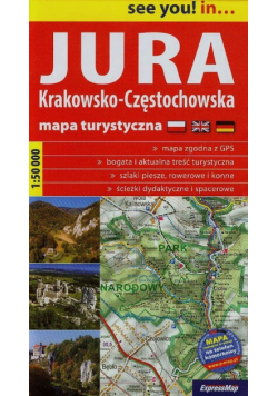 Jura Krakowsko-Częstochowska mapa turystyczna 1:50 000, ExpressMap