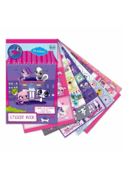 Książeczka z nalejkami Littlest Pet Shop