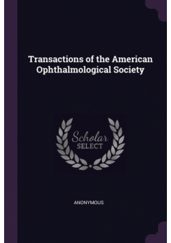 Transactions of the American Ophthalmological Society