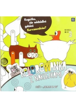 Kolorowanka z nakl. Zwierzaki na wsi