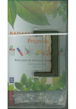 Badam odkrywam Przyroda 4-6 Zestaw do obserwacji i doświadczeń z kartami pracy