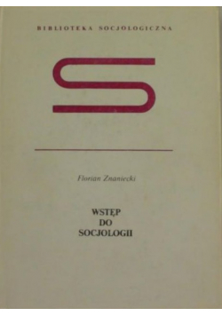 Wstęp do Socjologii