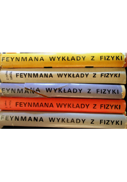 Feynmana wykłady z fizyki 5 Tomów