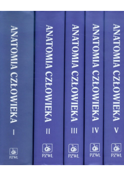Anatomia człowieka tom 1-5