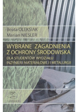 Wybrane Zagadnienia Z Ochrony Środowiska