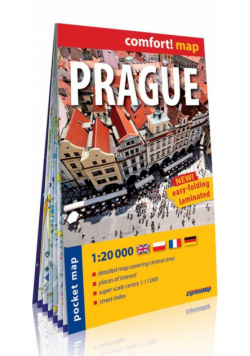 Praga plan miasta 1:20 000