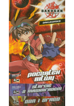 Bakugan Bakukomiks część 1-3