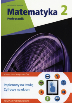 Matematyka z plusem 2 Podręcznik Zakres podstawowy + multipodręcznik