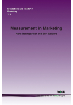 Measurement in Marketing