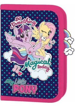 Piórnik dwuklapowy bez wyposażenia My Little Pony