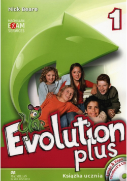 Evoution Plus 1 Książka ucznia z płytą CD