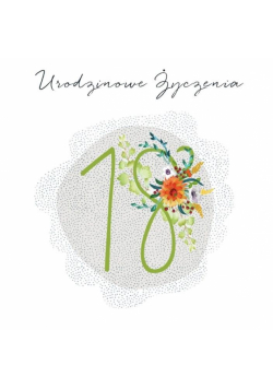 Karnet Swarovski kwadrat CL4518_PO Urodziny 18