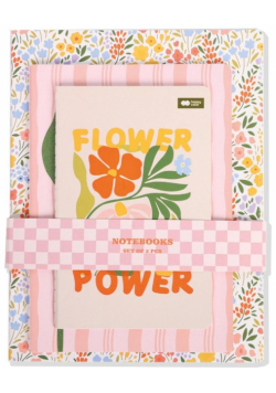 Zestaw notesów szytych BLOOM-Boho 3 szt. po 32 ark. Happy Color