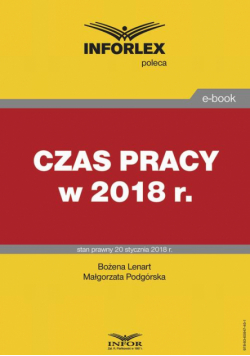 Czas pracy w 2018 r.