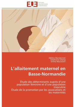 L allaitement maternel en basse-normandie
