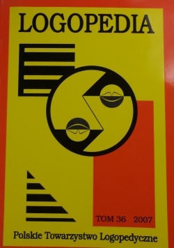 Logopedia standardy postępowania logopedycznego 36