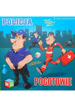 Policja Pogotowie 2 gry planszowe