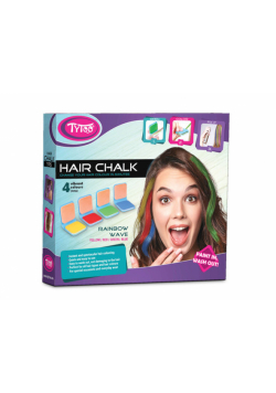 Hair chalk Kreda do włosów Zestaw tęczowy