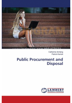 Public Procurement and Disposal
