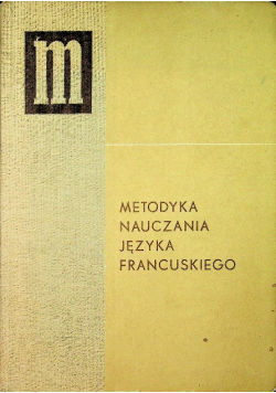 Metodyka nauczania języka francuskiego